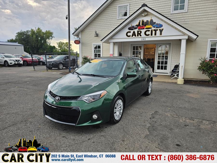 2014 Toyota Corolla 4dr Sdn CVT LE (Natl), available for sale in East Windsor, Connecticut | Car City LLC. East Windsor, Connecticut 2014 Toyota Corolla 4dr Sdn CVT LE (Natl), available for sale in East Windsor, Connecticut | Car City LLC. East Windsor, Connecticut