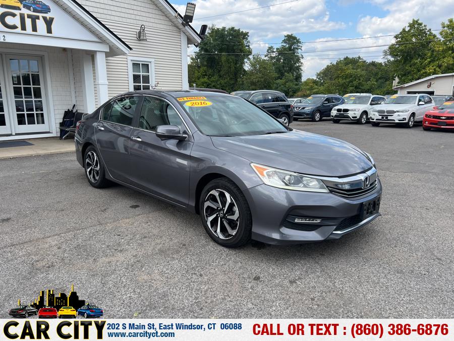 2016 Honda Accord Sedan 4dr I4 CVT EX, available for sale in East Windsor, Connecticut | Car City LLC. East Windsor, Connecticut 2016 Honda Accord Sedan 4dr I4 CVT EX, available for sale in East Windsor, Connecticut | Car City LLC. East Windsor, Connecticut