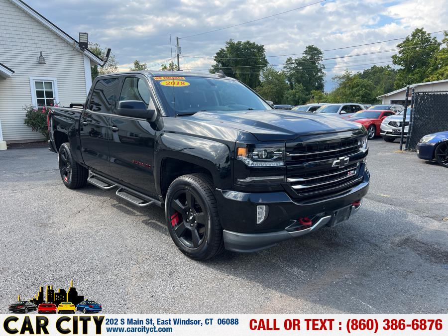 2018 Chevrolet Silverado 1500 4WD Crew Cab 143.5" LTZ w/2LZ, available for sale in East Windsor, Connecticut | Car City LLC. East Windsor, Connecticut 2018 Chevrolet Silverado 1500 4WD Crew Cab 143.5" LTZ w/2LZ, available for sale in East Windsor, Connecticut | Car City LLC. East Windsor, Connecticut