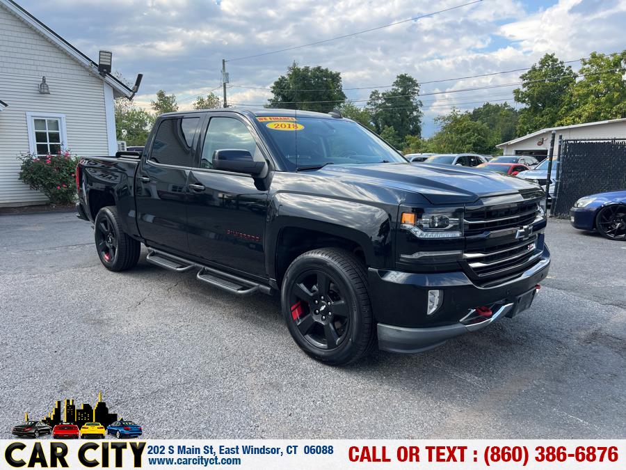 2018 Chevrolet Silverado 1500 4WD Crew Cab 143.5" LTZ w/2LZ, available for sale in East Windsor, Connecticut | Car City LLC. East Windsor, Connecticut 2018 Chevrolet Silverado 1500 4WD Crew Cab 143.5" LTZ w/2LZ, available for sale in East Windsor, Connecticut | Car City LLC. East Windsor, Connecticut