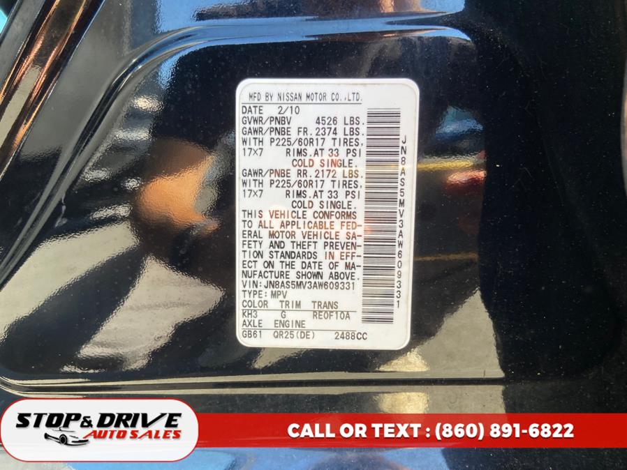2010 Nissan Rogue AWD 4dr SL, available for sale in East Windsor, Connecticut | Stop & Drive Auto Sales. East Windsor, Connecticut 2010 Nissan Rogue AWD 4dr SL, available for sale in East Windsor, Connecticut | Stop & Drive Auto Sales. East Windsor, Connecticut