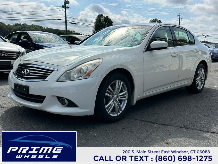 2013 Infiniti G37 Sedan 4dr x AWD, available for sale in East Windsor, Connecticut | Prime Wheels. East Windsor, Connecticut 2013 Infiniti G37 Sedan 4dr x AWD, available for sale in East Windsor, Connecticut | Prime Wheels. East Windsor, Connecticut