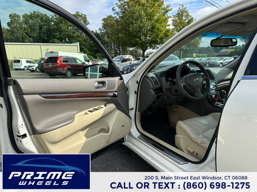 2013 Infiniti G37 Sedan 4dr x AWD, available for sale in East Windsor, Connecticut | Prime Wheels. East Windsor, Connecticut 2013 Infiniti G37 Sedan 4dr x AWD, available for sale in East Windsor, Connecticut | Prime Wheels. East Windsor, Connecticut