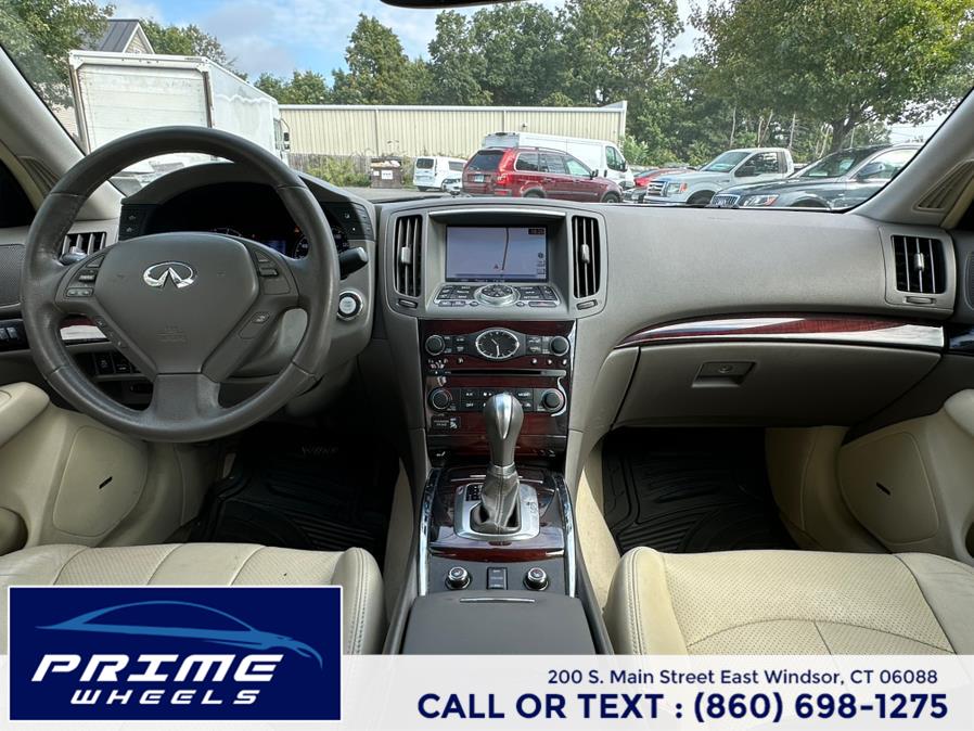 2013 Infiniti G37 Sedan 4dr x AWD, available for sale in East Windsor, Connecticut | Prime Wheels. East Windsor, Connecticut 2013 Infiniti G37 Sedan 4dr x AWD, available for sale in East Windsor, Connecticut | Prime Wheels. East Windsor, Connecticut