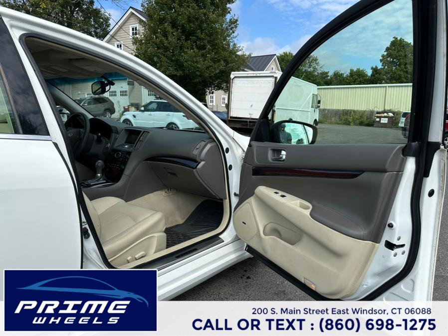 2013 Infiniti G37 Sedan 4dr x AWD, available for sale in East Windsor, Connecticut | Prime Wheels. East Windsor, Connecticut 2013 Infiniti G37 Sedan 4dr x AWD, available for sale in East Windsor, Connecticut | Prime Wheels. East Windsor, Connecticut