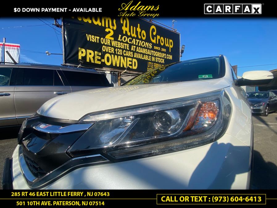 2016 Honda CR-V AWD 5dr Touring, available for sale in Little Ferry , New Jersey | Adams Auto Group . Little Ferry , New Jersey 2016 Honda CR-V AWD 5dr Touring, available for sale in Little Ferry , New Jersey | Adams Auto Group . Little Ferry , New Jersey