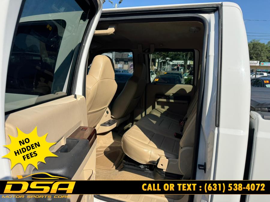 2009 Ford Super Duty F-250 SRW 4WD Crew Cab 156" Lariat, available for sale in Commack, New York | DSA Motor Sports Corp. Commack, New York 2009 Ford Super Duty F-250 SRW 4WD Crew Cab 156" Lariat, available for sale in Commack, New York | DSA Motor Sports Corp. Commack, New York