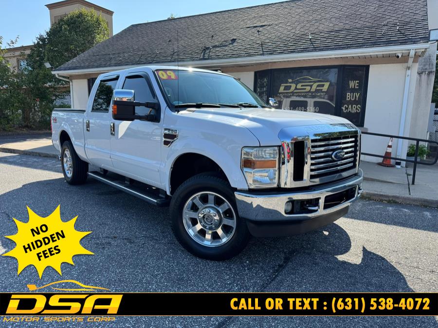 2009 Ford Super Duty F-250 SRW 4WD Crew Cab 156" Lariat, available for sale in Commack, New York | DSA Motor Sports Corp. Commack, New York 2009 Ford Super Duty F-250 SRW 4WD Crew Cab 156" Lariat, available for sale in Commack, New York | DSA Motor Sports Corp. Commack, New York