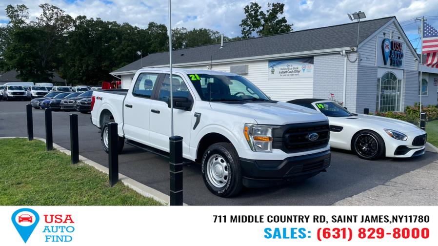 2021 Ford F-150 XL 4WD SuperCrew 5.5'' Box, available for sale in Saint James, New York | USA Auto Find. Saint James, New York 2021 Ford F-150 XL 4WD SuperCrew 5.5'' Box, available for sale in Saint James, New York | USA Auto Find. Saint James, New York