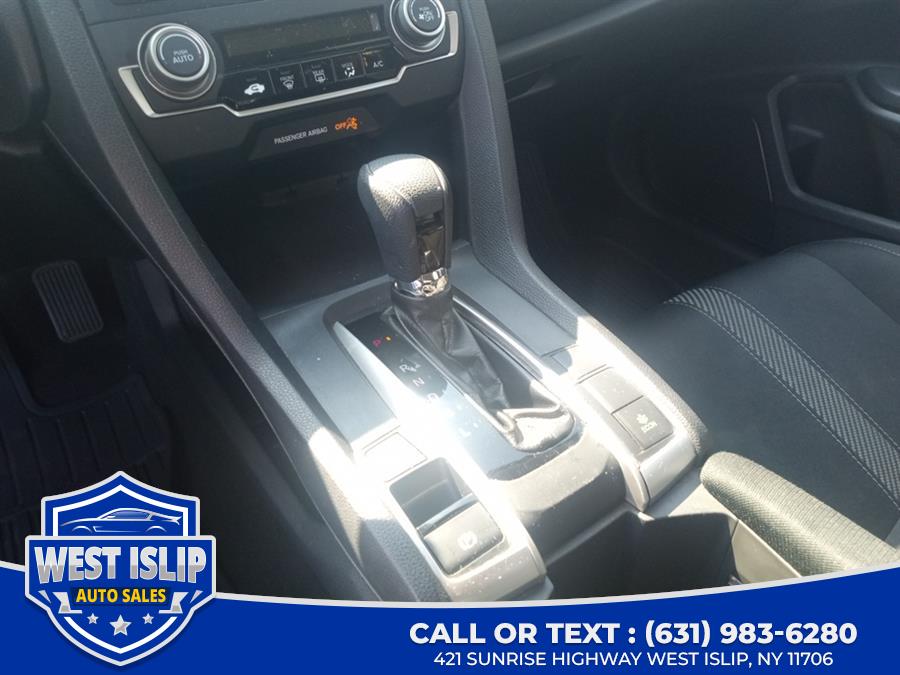 2017 Honda Civic Sedan LX CVT, available for sale in West Islip, New York | West Islip Auto Sales. West Islip, New York 2017 Honda Civic Sedan LX CVT, available for sale in West Islip, New York | West Islip Auto Sales. West Islip, New York