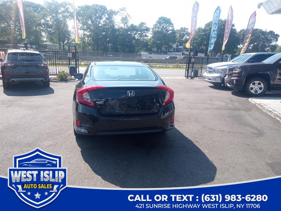 2017 Honda Civic Sedan LX CVT, available for sale in West Islip, New York | West Islip Auto Sales. West Islip, New York 2017 Honda Civic Sedan LX CVT, available for sale in West Islip, New York | West Islip Auto Sales. West Islip, New York