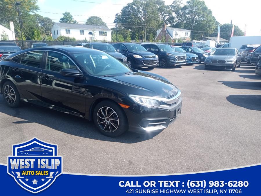 2017 Honda Civic Sedan LX CVT, available for sale in West Islip, New York | West Islip Auto Sales. West Islip, New York 2017 Honda Civic Sedan LX CVT, available for sale in West Islip, New York | West Islip Auto Sales. West Islip, New York