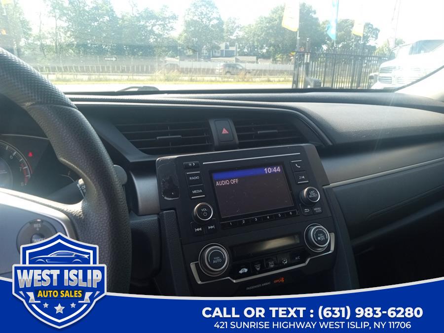 2017 Honda Civic Sedan LX CVT, available for sale in West Islip, New York | West Islip Auto Sales. West Islip, New York 2017 Honda Civic Sedan LX CVT, available for sale in West Islip, New York | West Islip Auto Sales. West Islip, New York