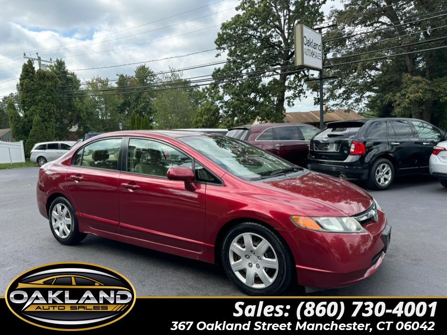 Used 2006 Honda Civic Sdn in Manchester, Connecticut | Oakland Auto Sales. Manchester, Connecticut