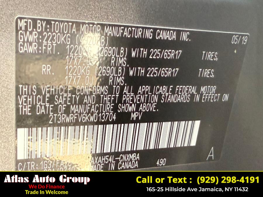 2019 Toyota RAV4 Hybrid XLE AWD (Natl), available for sale in Jamaica, New York | Atlas Auto Group. Jamaica, New York 2019 Toyota RAV4 Hybrid XLE AWD (Natl), available for sale in Jamaica, New York | Atlas Auto Group. Jamaica, New York