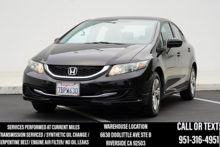 2014 Honda Civic Sedan LX LX (BLUETOOTH) (BACK UP CAM), available for sale in Riverside, California | Big Timin Motors LLC. Riverside, California 2014 Honda Civic Sedan LX LX (BLUETOOTH) (BACK UP CAM), available for sale in Riverside, California | Big Timin Motors LLC. Riverside, California
