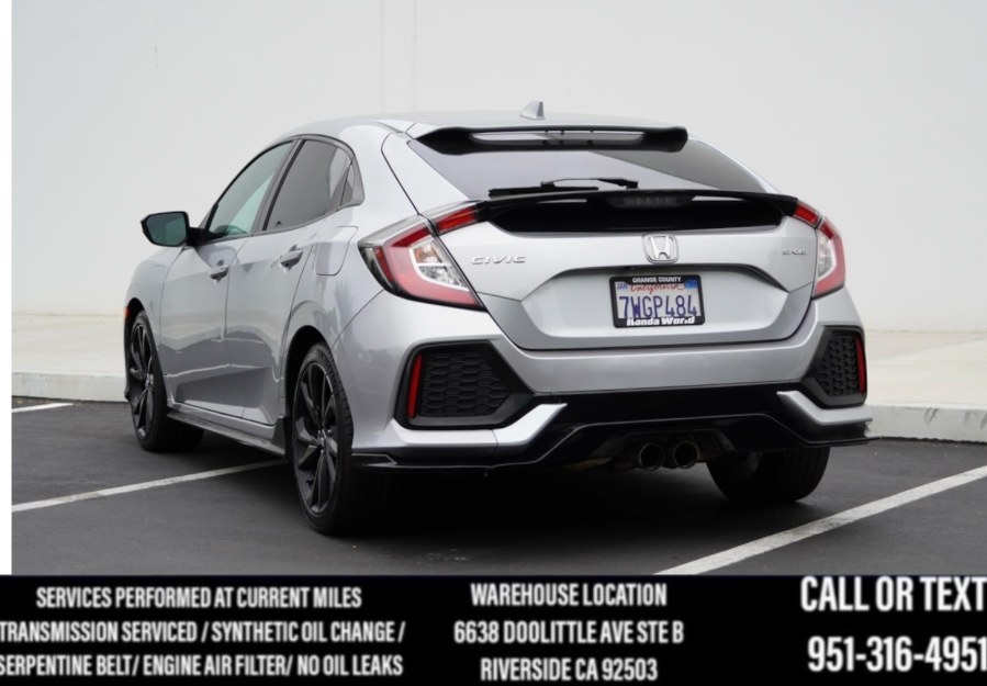 2017 Honda Civic Sport Hatchback Sport (BACK UP CAM) (BLUETOOTH), available for sale in Riverside, California | Big Timin Motors LLC. Riverside, California 2017 Honda Civic Sport Hatchback Sport (BACK UP CAM) (BLUETOOTH), available for sale in Riverside, California | Big Timin Motors LLC. Riverside, California