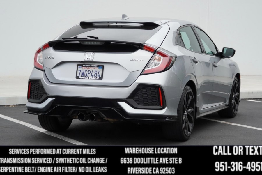 2017 Honda Civic Sport Hatchback Sport (BACK UP CAM) (BLUETOOTH), available for sale in Riverside, California | Big Timin Motors LLC. Riverside, California 2017 Honda Civic Sport Hatchback Sport (BACK UP CAM) (BLUETOOTH), available for sale in Riverside, California | Big Timin Motors LLC. Riverside, California