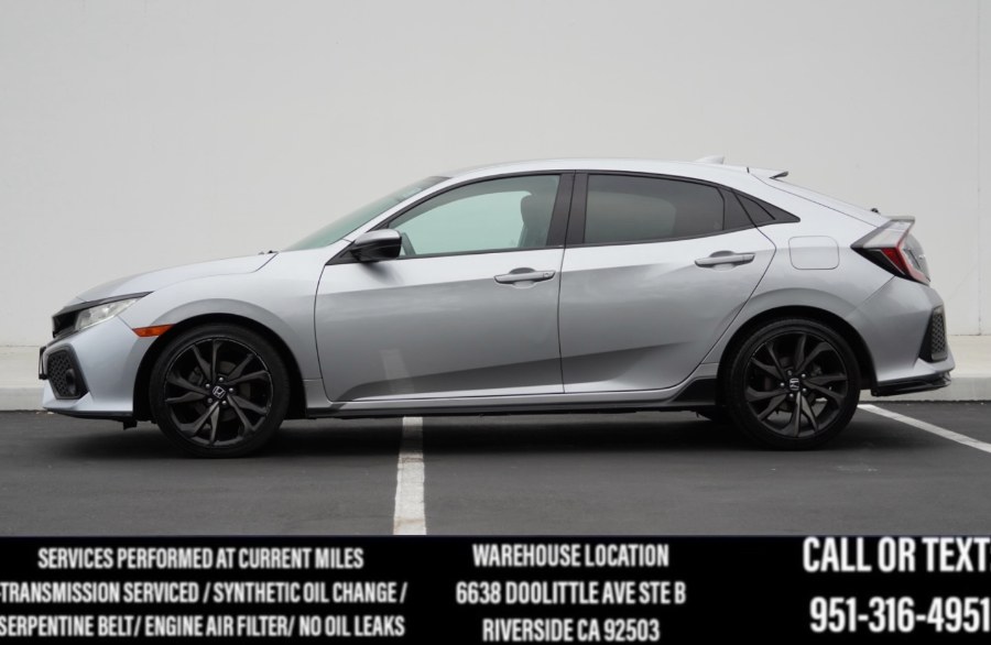 2017 Honda Civic Sport Hatchback Sport (BACK UP CAM) (BLUETOOTH), available for sale in Riverside, California | Big Timin Motors LLC. Riverside, California 2017 Honda Civic Sport Hatchback Sport (BACK UP CAM) (BLUETOOTH), available for sale in Riverside, California | Big Timin Motors LLC. Riverside, California