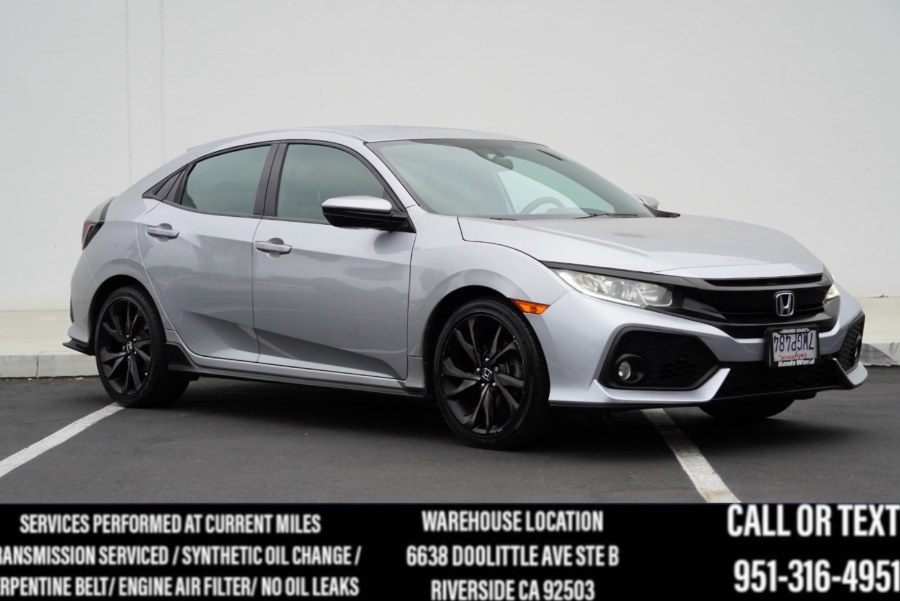 2017 Honda Civic Sport Hatchback Sport (BACK UP CAM) (BLUETOOTH), available for sale in Riverside, California | Big Timin Motors LLC. Riverside, California 2017 Honda Civic Sport Hatchback Sport (BACK UP CAM) (BLUETOOTH), available for sale in Riverside, California | Big Timin Motors LLC. Riverside, California