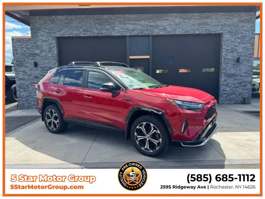 2023 Toyota Rav4 Prime XSE Sport Utility 4D, available for sale in Rochester, New York | 5 Star Motor Group. Rochester, New York 2023 Toyota Rav4 Prime XSE Sport Utility 4D, available for sale in Rochester, New York | 5 Star Motor Group. Rochester, New York