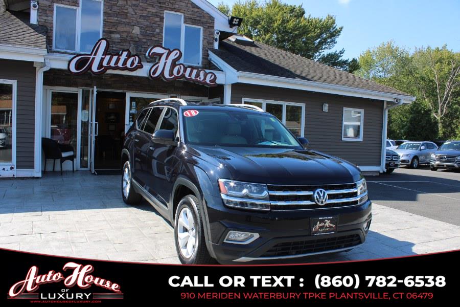 2018 Volkswagen Atlas 3.6L V6 SEL 4MOTION, available for sale in Plantsville, Connecticut | Auto House of Luxury. Plantsville, Connecticut 2018 Volkswagen Atlas 3.6L V6 SEL 4MOTION, available for sale in Plantsville, Connecticut | Auto House of Luxury. Plantsville, Connecticut