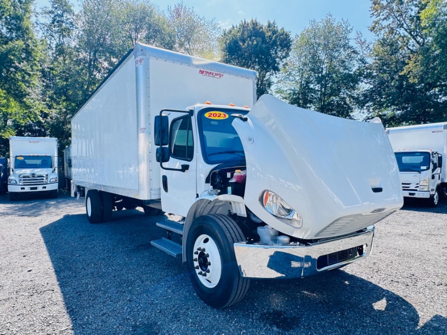 2023 Freightliner M2 106 26FT BOX TRUCK + CUMMINS + LIFT GATE + NO CDL, available for sale in South Amboy, New Jersey | NJ Truck Spot. South Amboy, New Jersey 2023 Freightliner M2 106 26FT BOX TRUCK + CUMMINS + LIFT GATE + NO CDL, available for sale in South Amboy, New Jersey | NJ Truck Spot. South Amboy, New Jersey