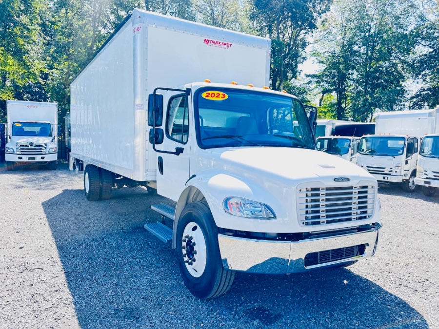 2023 Freightliner M2 106 26FT BOX TRUCK + CUMMINS + LIFT GATE + NO CDL, available for sale in South Amboy, New Jersey | NJ Truck Spot. South Amboy, New Jersey 2023 Freightliner M2 106 26FT BOX TRUCK + CUMMINS + LIFT GATE + NO CDL, available for sale in South Amboy, New Jersey | NJ Truck Spot. South Amboy, New Jersey