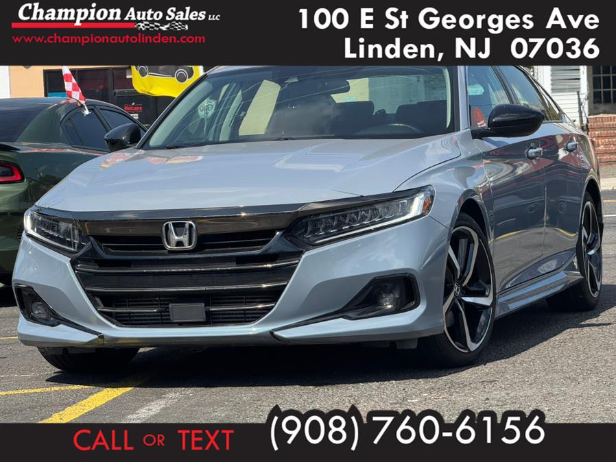 2022 Honda Accord Sedan Sport SE 1.5T CVT, available for sale in Linden, New Jersey | Champion Used Auto Sales. Linden, New Jersey 2022 Honda Accord Sedan Sport SE 1.5T CVT, available for sale in Linden, New Jersey | Champion Used Auto Sales. Linden, New Jersey