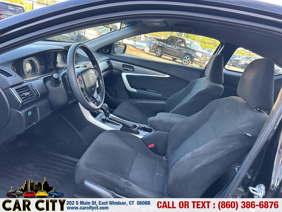 2013 Honda Accord Cpe 2dr I4 Auto LX-S, available for sale in East Windsor, Connecticut | Car City LLC. East Windsor, Connecticut 2013 Honda Accord Cpe 2dr I4 Auto LX-S, available for sale in East Windsor, Connecticut | Car City LLC. East Windsor, Connecticut