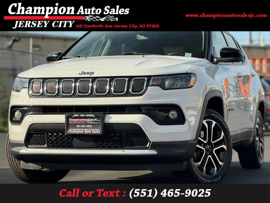 Used 2022 Jeep Compass in Jersey City, New Jersey | Champion Auto Sales. Jersey City, New Jersey