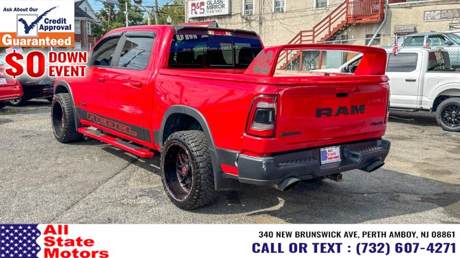 2019 Ram 1500 Rebel 4x4 Crew Cab 5''7" Box, available for sale in Perth Amboy, New Jersey | All State Motor Inc. Perth Amboy, New Jersey 2019 Ram 1500 Rebel 4x4 Crew Cab 5''7" Box, available for sale in Perth Amboy, New Jersey | All State Motor Inc. Perth Amboy, New Jersey