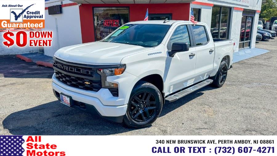 2023 Chevrolet Silverado 1500 4WD Crew Cab 147" Custom, available for sale in Perth Amboy, New Jersey | All State Motor Inc. Perth Amboy, New Jersey 2023 Chevrolet Silverado 1500 4WD Crew Cab 147" Custom, available for sale in Perth Amboy, New Jersey | All State Motor Inc. Perth Amboy, New Jersey