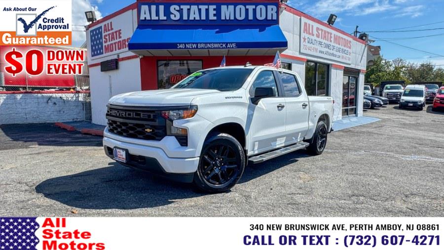 2023 Chevrolet Silverado 1500 4WD Crew Cab 147" Custom, available for sale in Perth Amboy, New Jersey | All State Motor Inc. Perth Amboy, New Jersey 2023 Chevrolet Silverado 1500 4WD Crew Cab 147" Custom, available for sale in Perth Amboy, New Jersey | All State Motor Inc. Perth Amboy, New Jersey