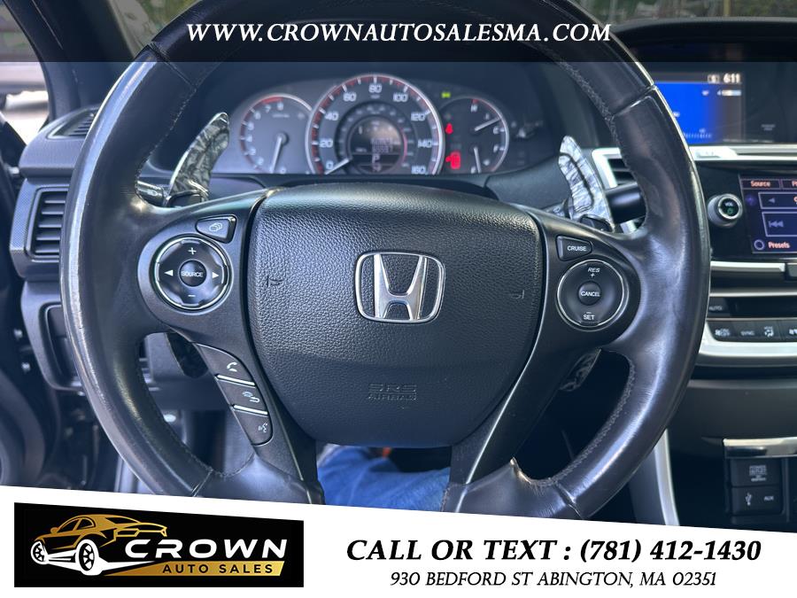 2014 Honda Accord Coupe 2dr V6 Auto EX-L w/Navi, available for sale in Abington, Massachusetts | Crown Auto Sales. Abington, Massachusetts 2014 Honda Accord Coupe 2dr V6 Auto EX-L w/Navi, available for sale in Abington, Massachusetts | Crown Auto Sales. Abington, Massachusetts