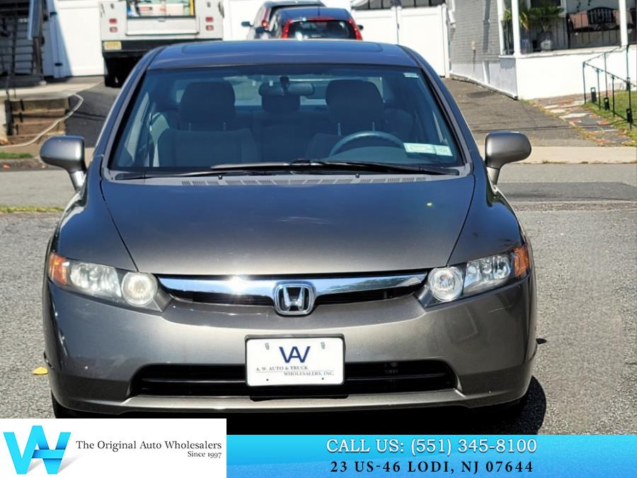 2008 Honda Civic Sdn 4dr Auto EX, available for sale in Lodi, New Jersey | AW Auto & Truck Wholesalers, Inc. Lodi, New Jersey 2008 Honda Civic Sdn 4dr Auto EX, available for sale in Lodi, New Jersey | AW Auto & Truck Wholesalers, Inc. Lodi, New Jersey