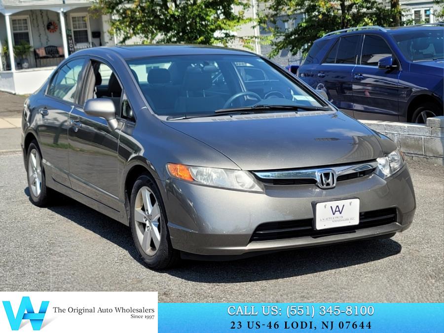 2008 Honda Civic Sdn 4dr Auto EX, available for sale in Lodi, New Jersey | AW Auto & Truck Wholesalers, Inc. Lodi, New Jersey