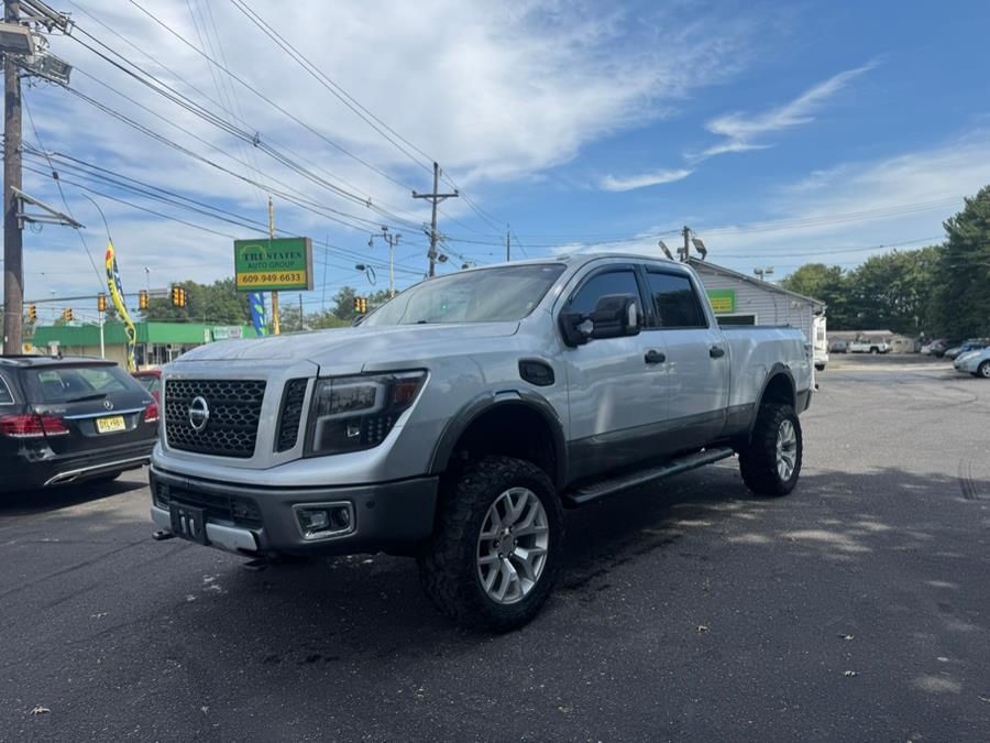 2016 Nissan Titan XD 4WD Crew Cab PRO-4X Diesel, available for sale in BURLINGTON, New Jersey | Tri States Auto Group. BURLINGTON, New Jersey 2016 Nissan Titan XD 4WD Crew Cab PRO-4X Diesel, available for sale in BURLINGTON, New Jersey | Tri States Auto Group. BURLINGTON, New Jersey