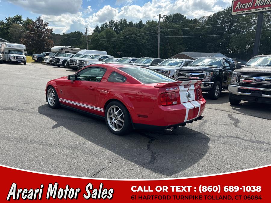 2007 Ford Mustang 2dr Cpe Shelby GT500, available for sale in Tolland, Connecticut | Arcari Motor Sales. Tolland, Connecticut 2007 Ford Mustang 2dr Cpe Shelby GT500, available for sale in Tolland, Connecticut | Arcari Motor Sales. Tolland, Connecticut