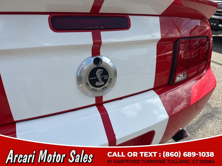 2007 Ford Mustang 2dr Cpe Shelby GT500, available for sale in Tolland, Connecticut | Arcari Motor Sales. Tolland, Connecticut 2007 Ford Mustang 2dr Cpe Shelby GT500, available for sale in Tolland, Connecticut | Arcari Motor Sales. Tolland, Connecticut