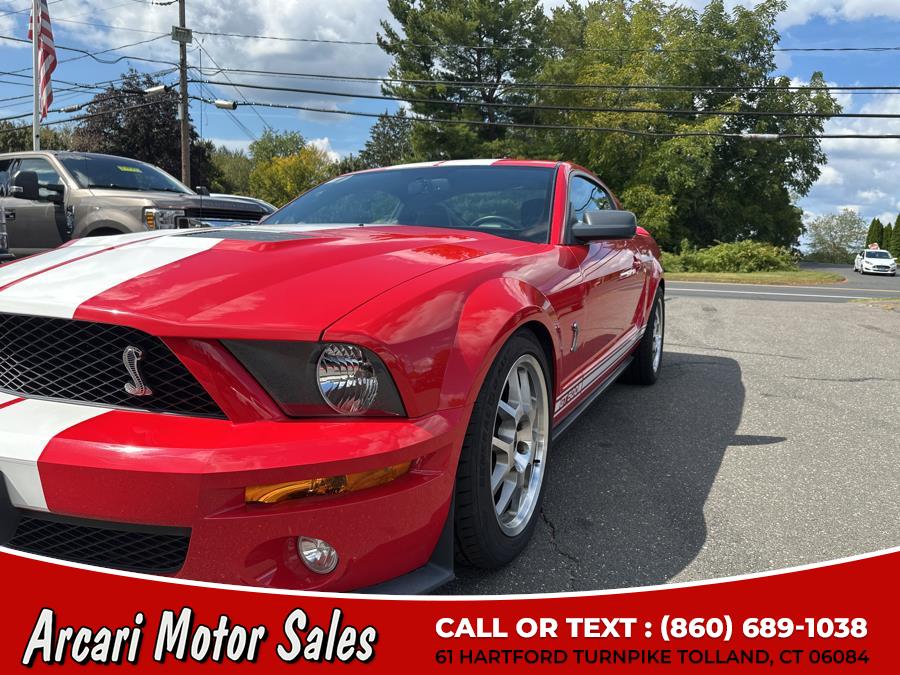 2007 Ford Mustang 2dr Cpe Shelby GT500, available for sale in Tolland, Connecticut | Arcari Motor Sales. Tolland, Connecticut 2007 Ford Mustang 2dr Cpe Shelby GT500, available for sale in Tolland, Connecticut | Arcari Motor Sales. Tolland, Connecticut