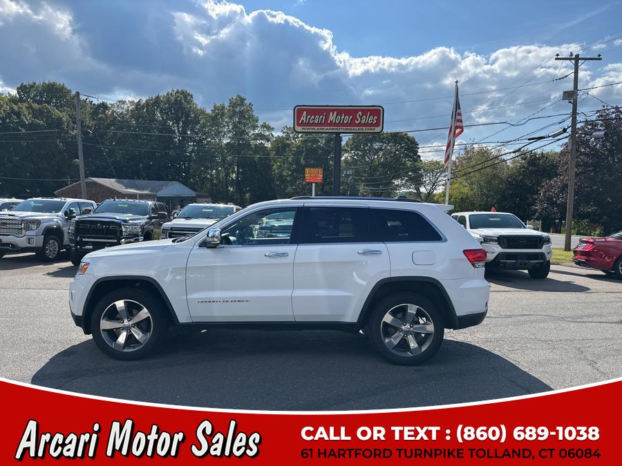 2015 Jeep Grand Cherokee 4WD 4dr Limited, available for sale in Tolland, Connecticut | Arcari Motor Sales. Tolland, Connecticut 2015 Jeep Grand Cherokee 4WD 4dr Limited, available for sale in Tolland, Connecticut | Arcari Motor Sales. Tolland, Connecticut