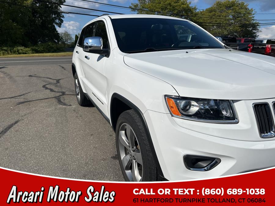 2015 Jeep Grand Cherokee 4WD 4dr Limited, available for sale in Tolland, Connecticut | Arcari Motor Sales. Tolland, Connecticut 2015 Jeep Grand Cherokee 4WD 4dr Limited, available for sale in Tolland, Connecticut | Arcari Motor Sales. Tolland, Connecticut