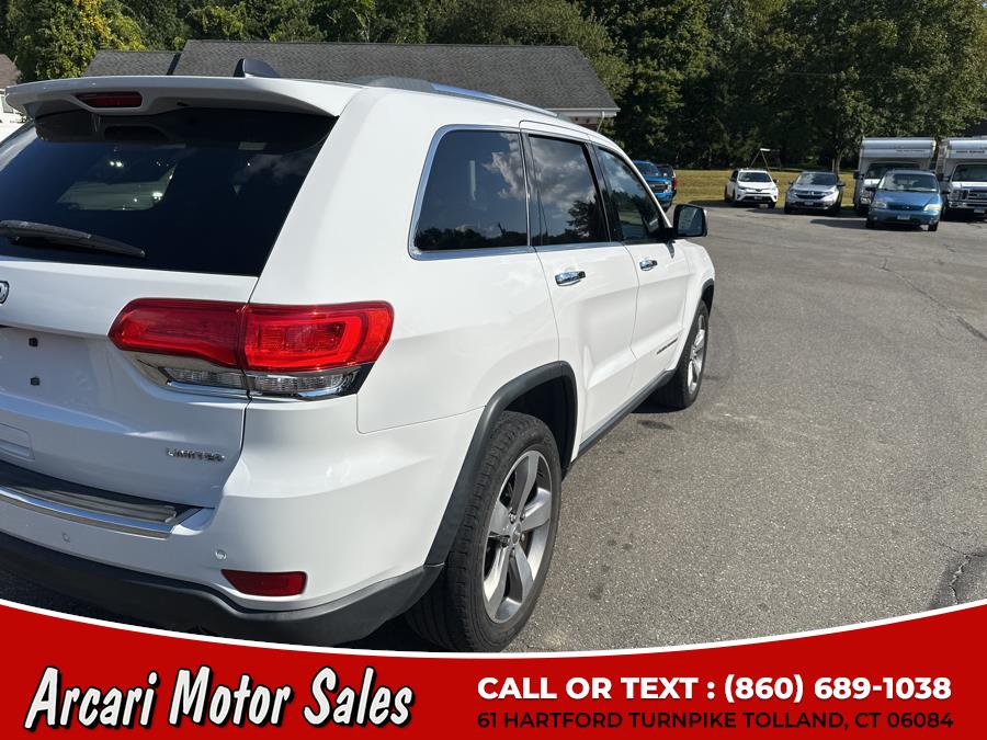 2015 Jeep Grand Cherokee 4WD 4dr Limited, available for sale in Tolland, Connecticut | Arcari Motor Sales. Tolland, Connecticut 2015 Jeep Grand Cherokee 4WD 4dr Limited, available for sale in Tolland, Connecticut | Arcari Motor Sales. Tolland, Connecticut