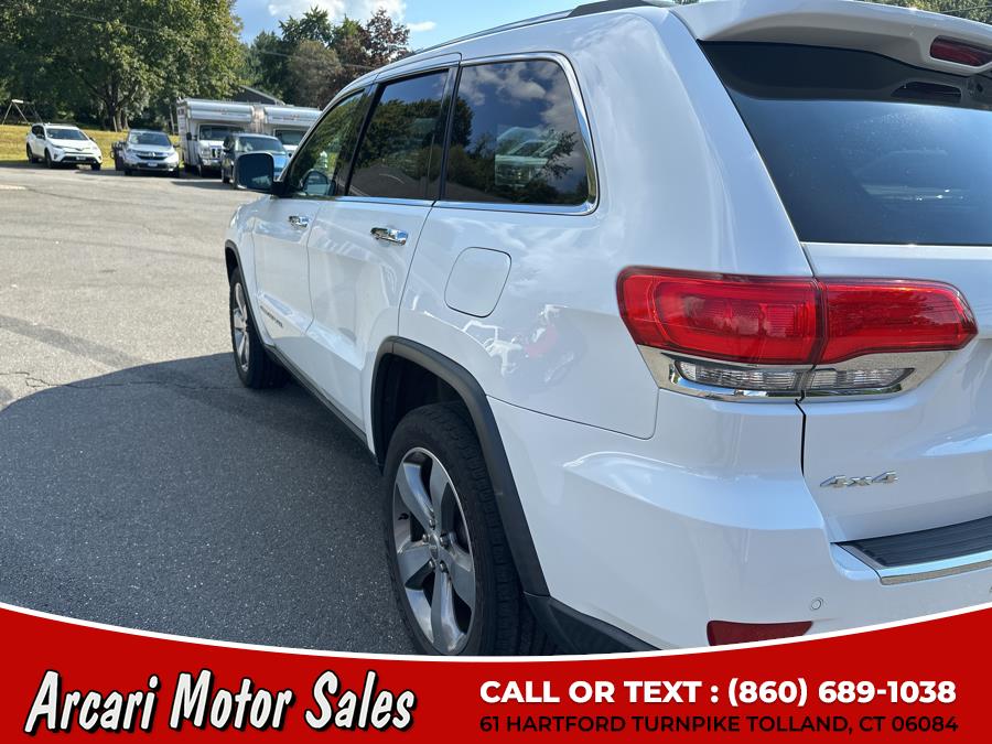 2015 Jeep Grand Cherokee 4WD 4dr Limited, available for sale in Tolland, Connecticut | Arcari Motor Sales. Tolland, Connecticut 2015 Jeep Grand Cherokee 4WD 4dr Limited, available for sale in Tolland, Connecticut | Arcari Motor Sales. Tolland, Connecticut