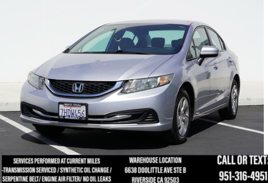 2014 Honda Civic Sedan LX LX (BACK UP CAM) (BLUETOOTH, available for sale in Riverside, California | Big Timin Motors LLC. Riverside, California 2014 Honda Civic Sedan LX LX (BACK UP CAM) (BLUETOOTH, available for sale in Riverside, California | Big Timin Motors LLC. Riverside, California