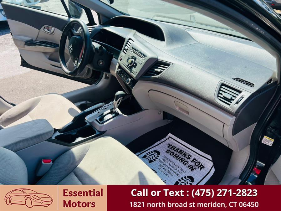 2012 Honda Civic Sdn 4dr Auto LX PZEV, available for sale in Meriden, Connecticut | Essential Motors. Meriden, Connecticut 2012 Honda Civic Sdn 4dr Auto LX PZEV, available for sale in Meriden, Connecticut | Essential Motors. Meriden, Connecticut