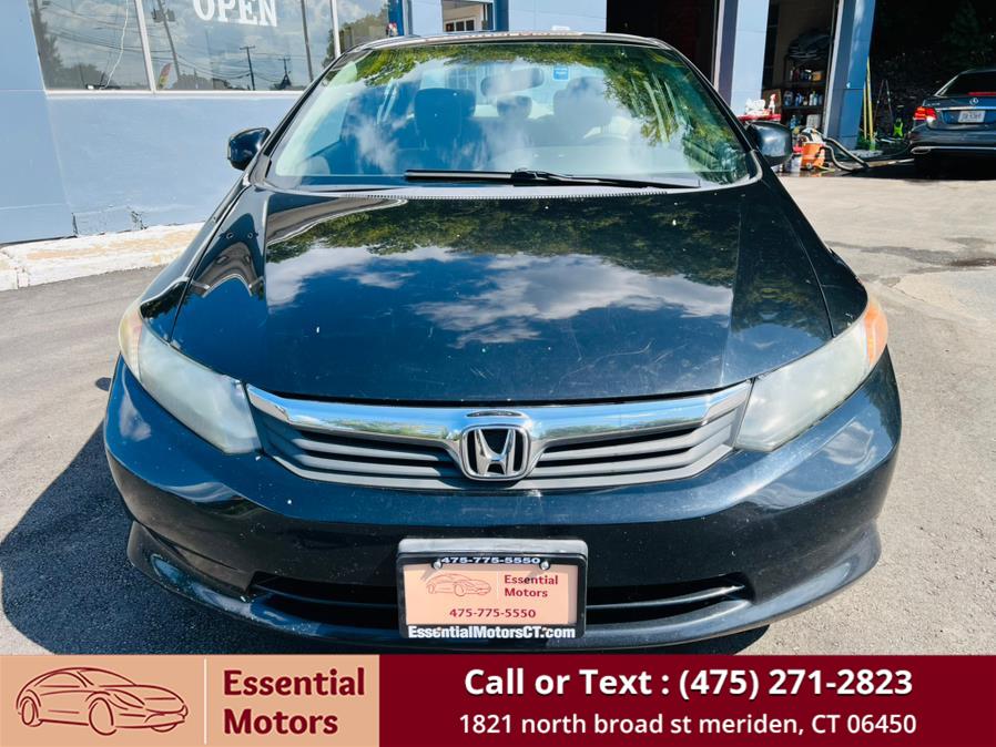 2012 Honda Civic Sdn 4dr Auto LX PZEV, available for sale in Meriden, Connecticut | Essential Motors. Meriden, Connecticut 2012 Honda Civic Sdn 4dr Auto LX PZEV, available for sale in Meriden, Connecticut | Essential Motors. Meriden, Connecticut