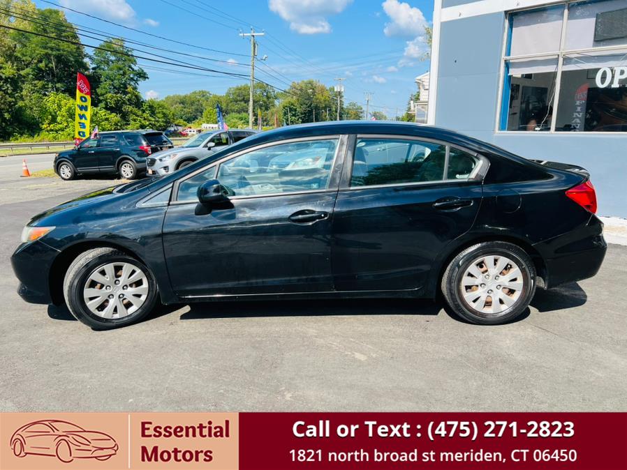 2012 Honda Civic Sdn 4dr Auto LX PZEV, available for sale in Meriden, Connecticut | Essential Motors. Meriden, Connecticut 2012 Honda Civic Sdn 4dr Auto LX PZEV, available for sale in Meriden, Connecticut | Essential Motors. Meriden, Connecticut