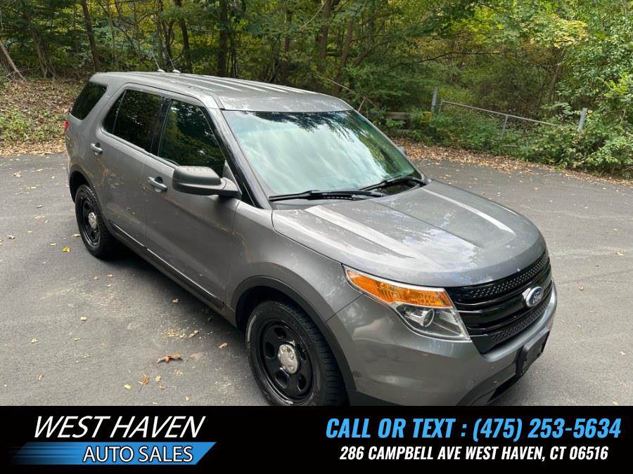 2014 Ford Utility Police Interceptor AWD 4dr, available for sale in West Haven, Connecticut | West Haven Auto Sales LLC. West Haven, Connecticut 2014 Ford Utility Police Interceptor AWD 4dr, available for sale in West Haven, Connecticut | West Haven Auto Sales LLC. West Haven, Connecticut